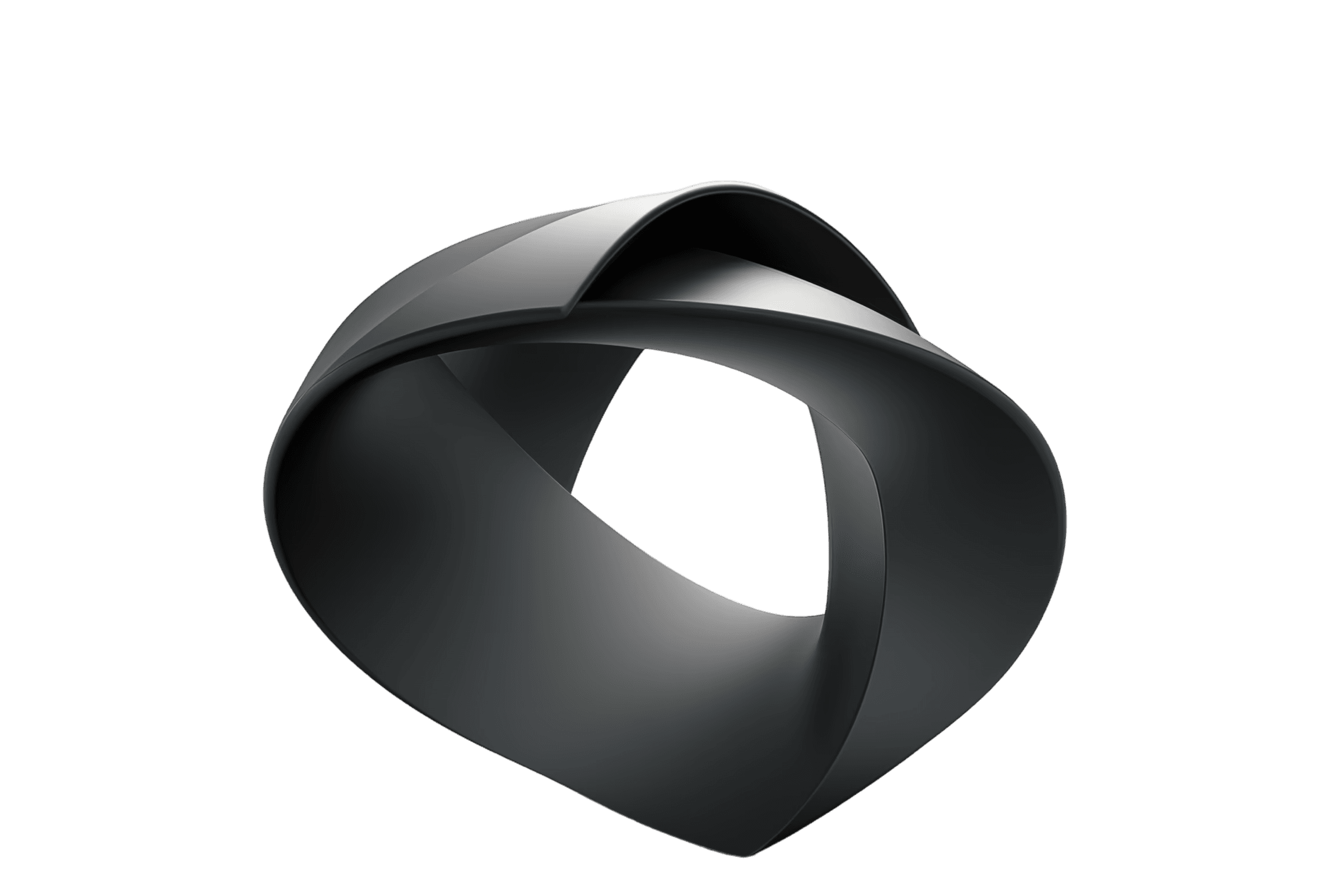 Abstract black loop representing connected automation systems